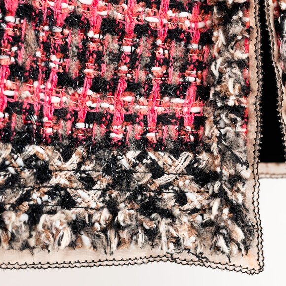 Oscar de la Renta AW/10 Pink Cropped Tweed Blazer - Picture 6 of 10